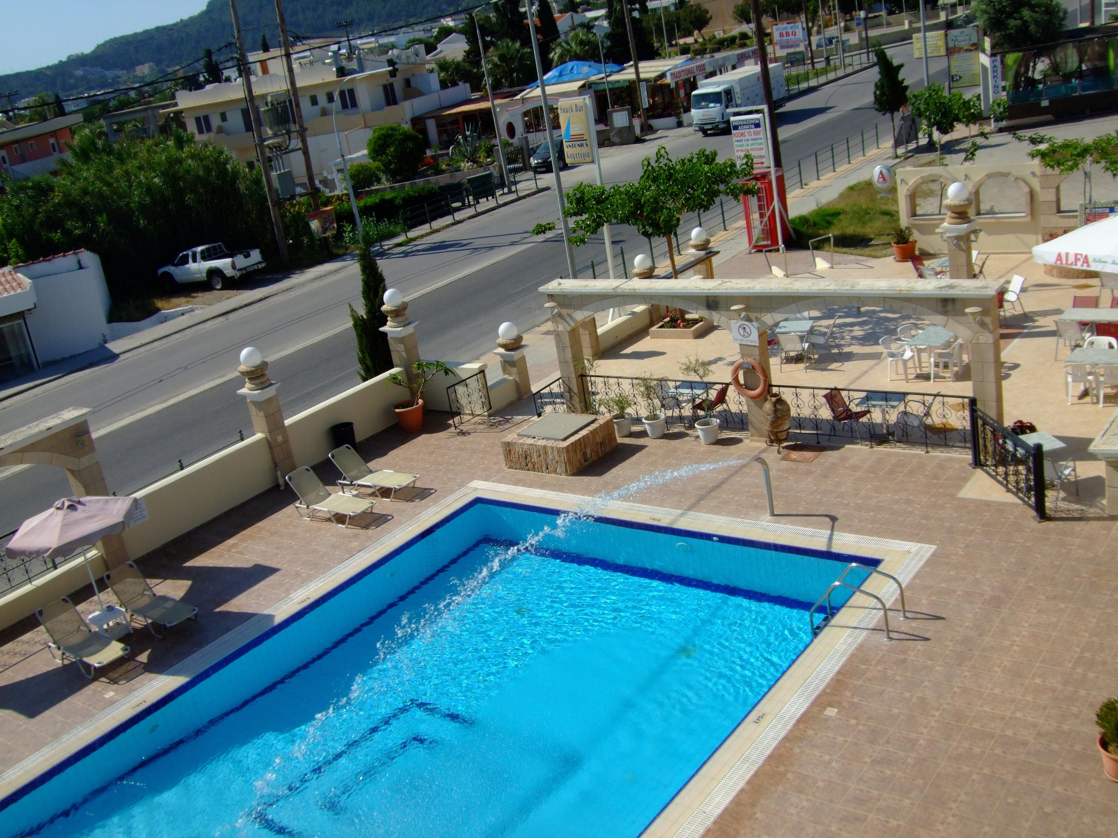 Antonios Hotel Faliraki Exterior foto